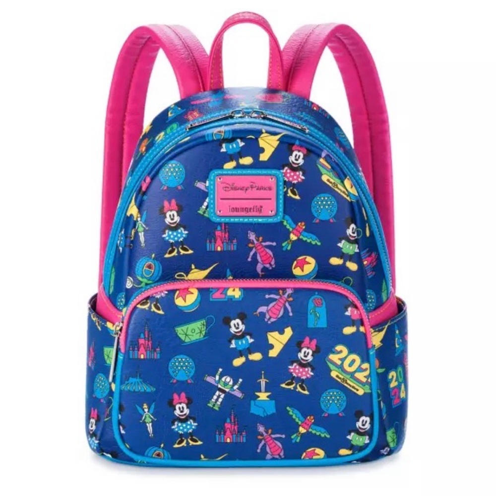 Disney Mickey and Friends 2024 Loungefly Mini Backpack